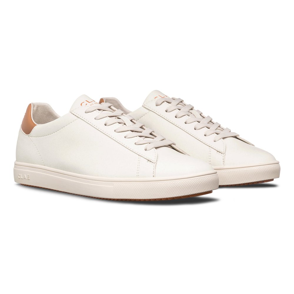 CLAE BRADLEY APPLE Shoes Mens USA786-D24 In Off White